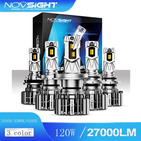 Novsight Newest N T Switchable Three Color Car Led Headlight H H H