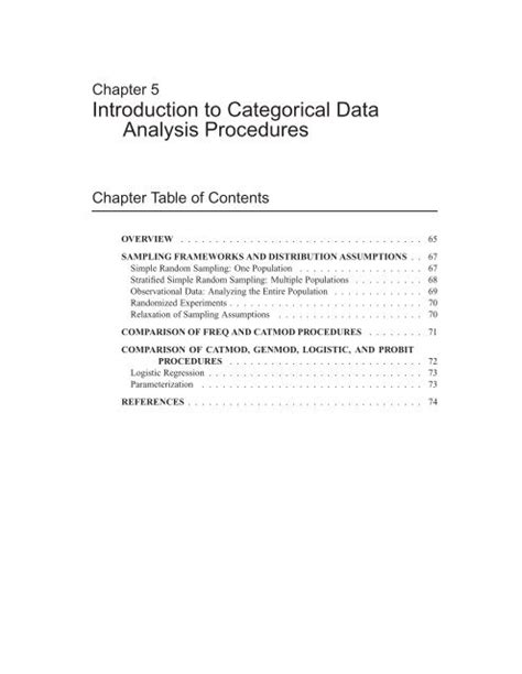 Introduction To Categorical Data Analysis The Inclen Trust