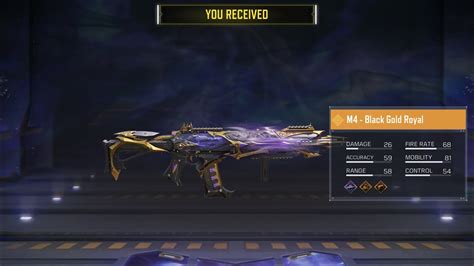 Codm Claiming Free Legendary M Black Gold Royal S Lunar Dragon