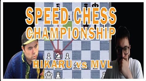 Speed Chess 2023 Hikaru Nakamura Vs Maxime Vachier Lagrave Chess