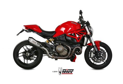 Échappement homologué Mivv DELTA RACE en Acier inox pour DUCATI