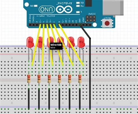 RANGKAIAN RUNNING LED MENGGUNAKAN ARDUINO Syarif Projects