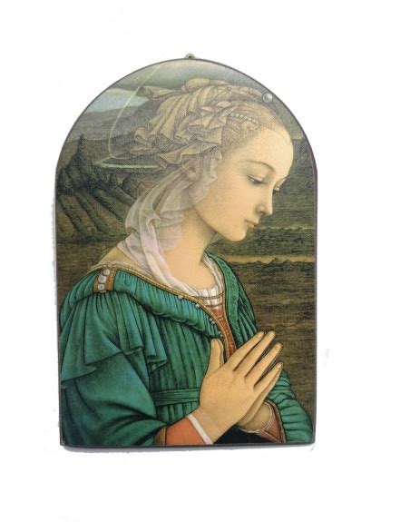 Cuadro De La Virgen De Filippo Lippi Para Colgar Con Las Medidas