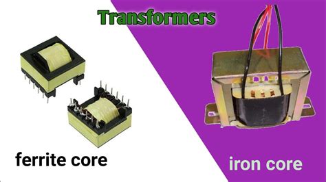 Ferrite Vs Iron Core Transformers Which Is Better For Your Project Pulse Transformer Youtube