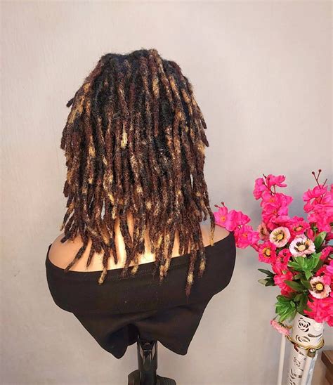 Dreadlocks Wig Highlights Dreadlock Wig Full Lace Locs Wig Etsy