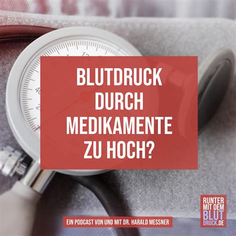 Bluthochdruck Durch Medikamente