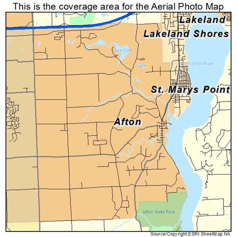 Aerial Photography Map of Afton, MN Minnesota