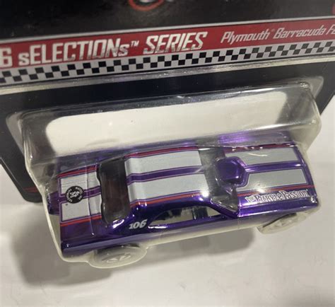 2006 Hot Wheels Plymouth Barracuda Funny Car RLC Exclusive Release SELECTIONs