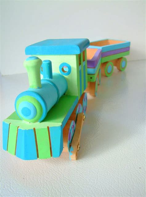 Items similar to Choo Choo Train - Wooden Train Toy on Etsy