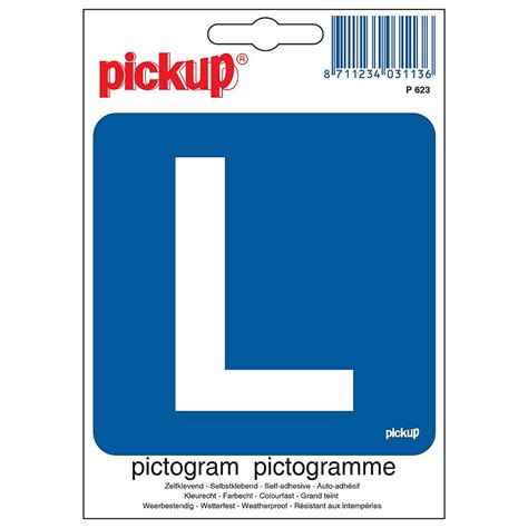 Pickup Pictogram 10x10cm L Rijles Communicatie AVA Be