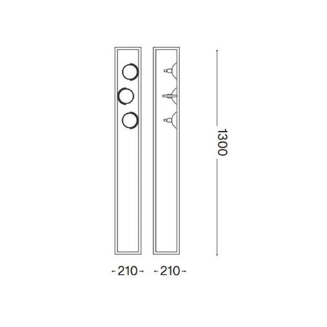 Audio Piantana Con Luci Orientabili Ideal Lux Terra Progetti In Luce