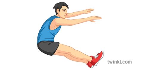 Triple Salto Tecnica Paso Atletismo Pe Secundaria Illustration Twinkl