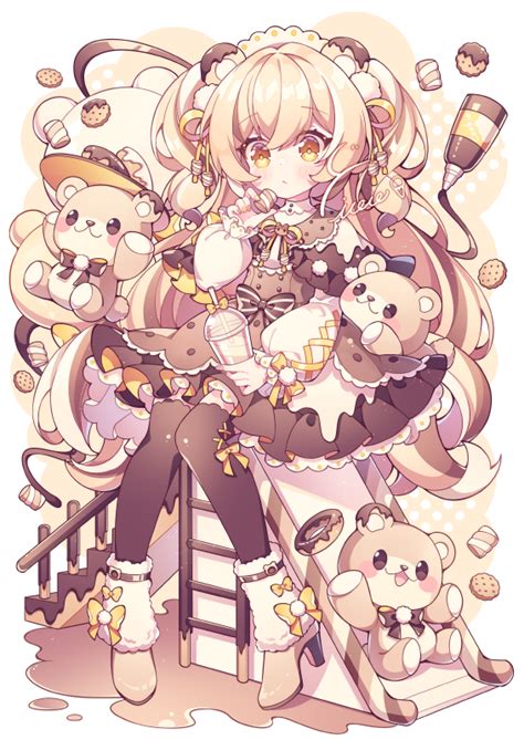 Safebooru 1girl Animal Ears Ankle Boots Bear Ears Bear Girl Blonde