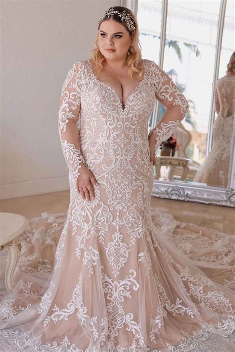 Plus Size Wedding Dresses For Your Dreams To Come True Plus Size