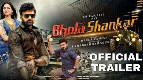 Bholaa Shankar Official Trailer Mega Star Chiranjeevi Keerthy