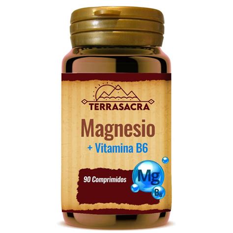 Magnesio Con Vitamina B6 Terrasacra 90 Comp Ecocash