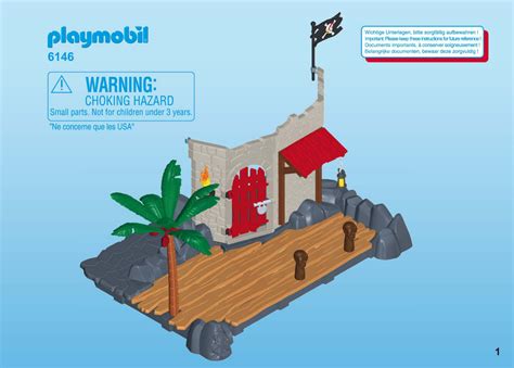 Mode Demploi Playmobil Set Pirates Superset Forteresse Pirates