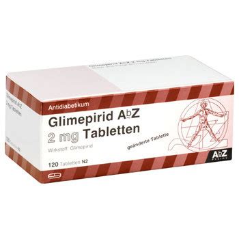 Glimepirid AbZ 2 Mg Tabletten Gelbe Liste