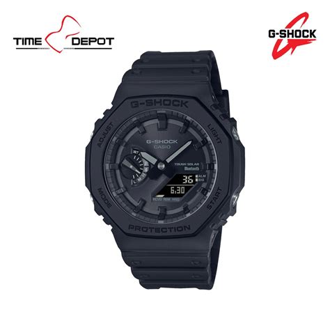 Casio G Shock Ga B A Dr Analog Digital Black Resin Strap For Men