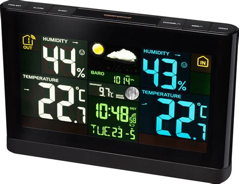 Bresser Radio Controlled Weather Station With Colour Display Skroutz Gr