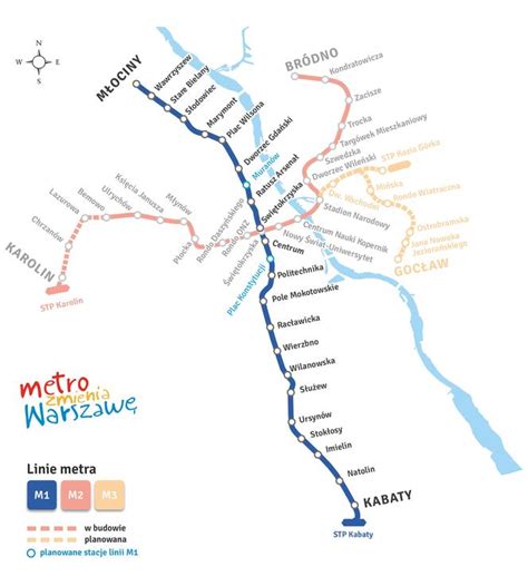 Odsuwa się w czasie budowa stacji metra M1 Plac Konstytucji i Muranów