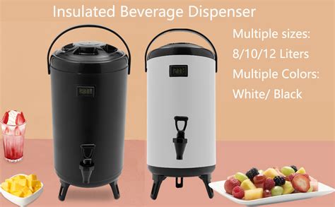 Amazon Hot Beverage Dispenser Stainless Steel Insulated Beverage