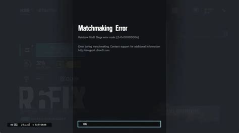 Rainbow Six Siege How To Fix Error Code 2 0x0000d00a