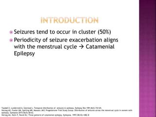 Catamenial Epilepsy | PPT