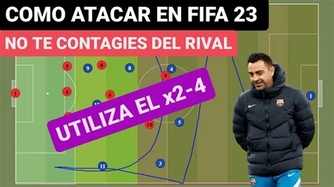 Como ATACAR En FIFA 23 NO TE CONTAGIES Del RITMO RIVAL UTILIZA X2