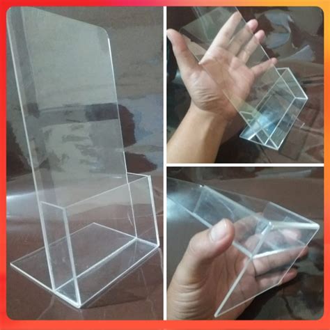 Jual Pilihan Tempat Brosur Akrilik Acrylic 13 A4 Berkualitas Murah