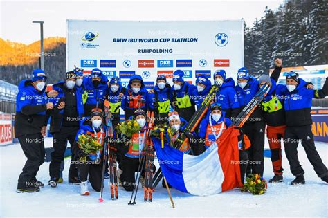 14 01 2022 Ruhpolding Germany GER Anais Chevalier Bouchet FRA