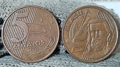 5 CENTAVOS ANO 2005 REVERSO INVERTIDO VOCÊ TEM ESSA MOEDA VALE