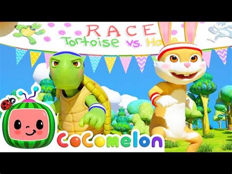 The Tortoise and the Hare KARAOKE! | CoComelon Nursery Rhymes | Sing ...