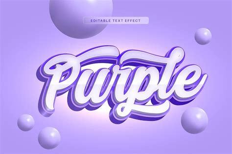 Premium Vector Editable 3d Trendy Lettering Text Effect