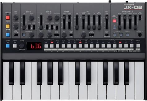 Roland Tabletop Synthesizer Jx 08 Amazonca Musical Instruments