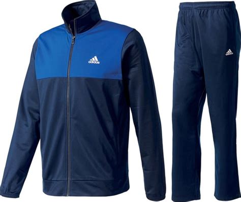 Bol Adidas Back 2 Basic Trainingspak Maat XL Mannen Blauw