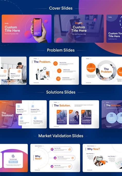 Deckly Pitch Deck Powerpoint Presentation Template Presentation