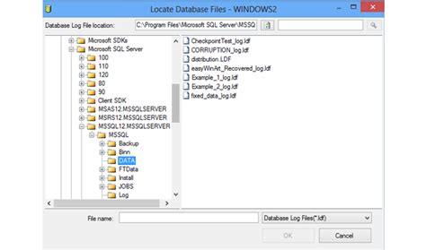 An Introductory View of .ldf File and its location In SQL Server