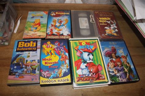 Kasety Vhs Z Bajkami Sztuk Gratis Niespodzian Pu Tusk Kup