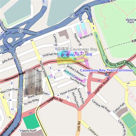 Map Of Causeway Bay Hong Kong – The World Map