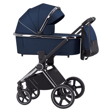 Коляска 2 в 1 Carrello Ultimo, CRL-6511, Arctic Blue (Синий) CHROME ...