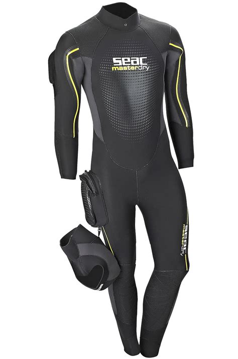 Seac Muta Master Dry 7mm Semi Drysuit Scuba Diving Semi Dry Suit Mens