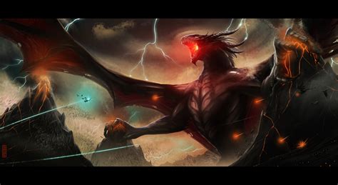 Dragon of the First Age by rubendevela on DeviantArt