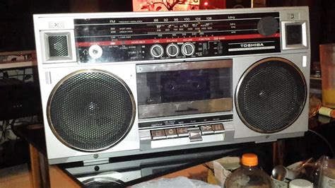 Toshiba Rt90 S Stereo Radio Cassette Recorder March 2016 Youtube