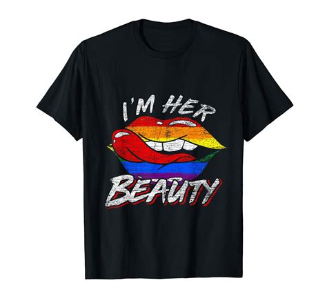 Lesbian Couple Pride Month Rainbow Flag LGBT T Shirt Walmart