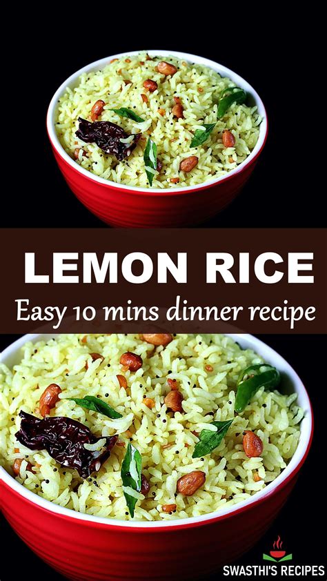 Lemon Rice South Indian Lemon Rice Artofit