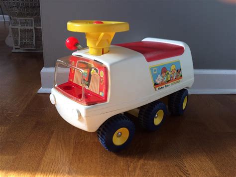 Vintage 1974 Fisher Price Explorer Fp 980 Atv Ride On Space Age Toy