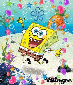 spongebob excited Picture #103856428 | Blingee.com