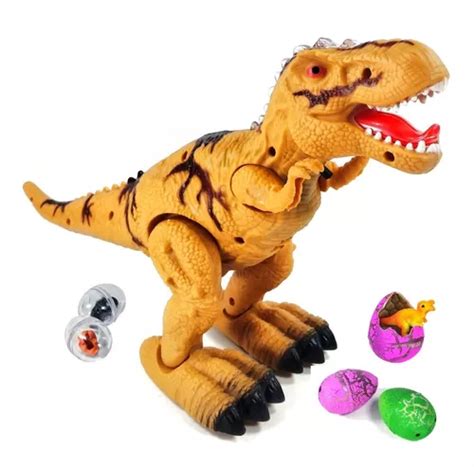 Dinosaurio Tiranosaurio Rex Luz Sonido Camina Robot Gigante En Venta En