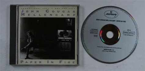 JOHN COUGAR MELLENCAMP Paper In Fire US Adv 1-Track CD 1987 EUR 7,30 ...